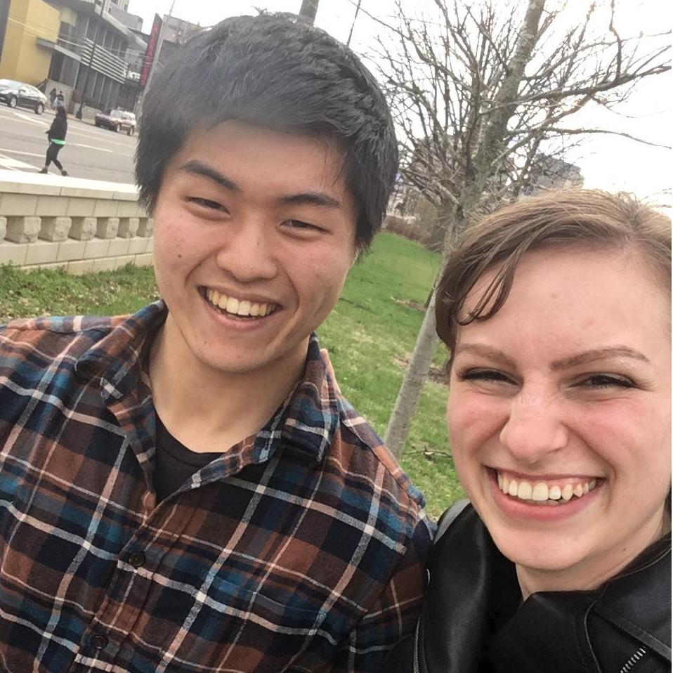 Yong & Elizabeth: We are officially a couple! Yong properly asked out Elizabeth, and she said YES. Yong was in Nashville for his graduate school interview at Vanderbilt. (3/10/2018, Nashville, TN)