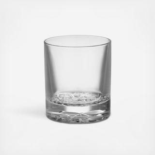 Carat Old Fashioned Glass, Set of 4