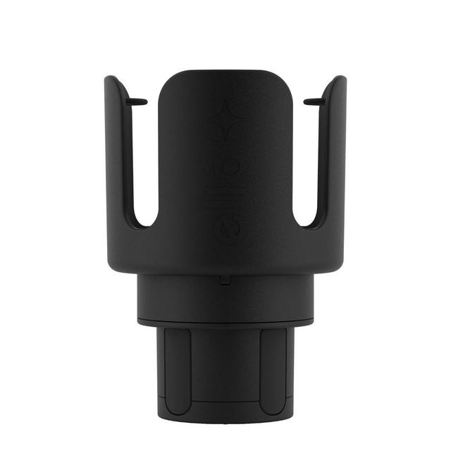 Ello Adjustable Car Cup Adapter Water Bottle Accessories Black