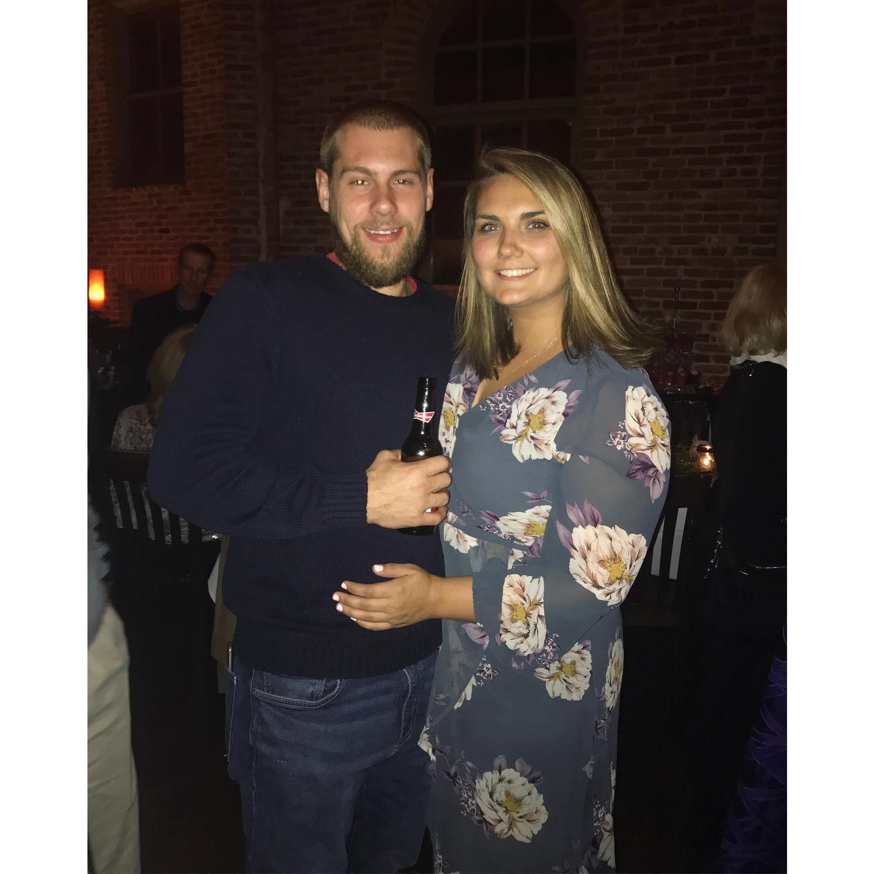 One of our first photos together!