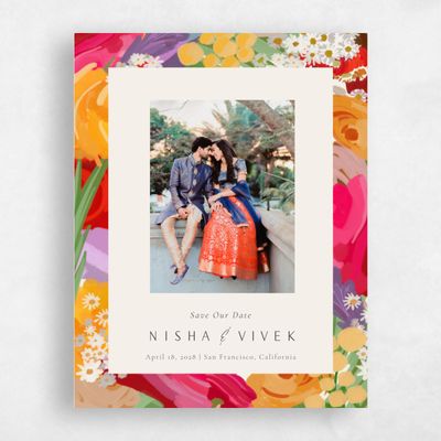 Yellow Wedding Save the Date - Chesley Photo