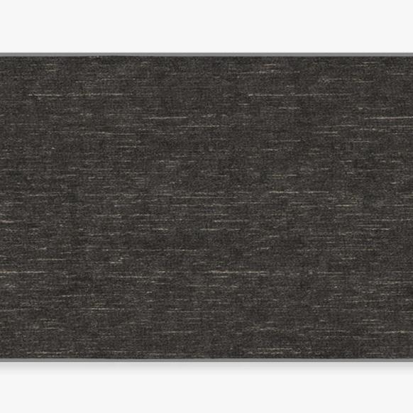 Melange Solid Charcoal Rug | Ruggable