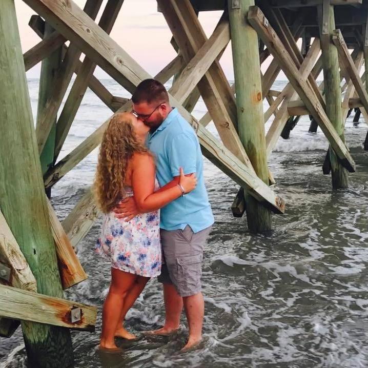 Our first vacation together - Myrtle Beach, 2017.