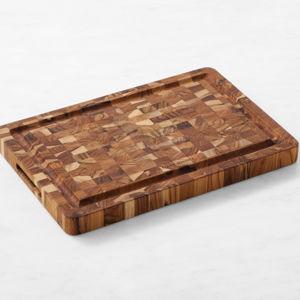 Williams Sonoma End-Grain Cutting Board, Teak