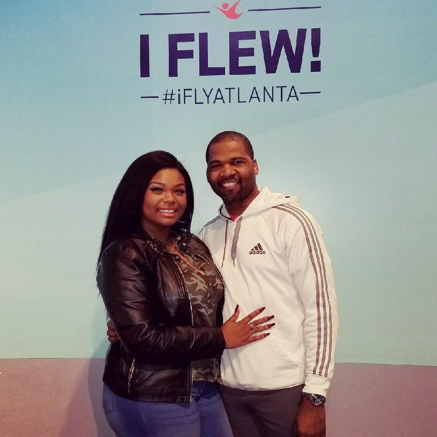 Date night at iFly indoor skydiving in Atlanta, GA πͺ