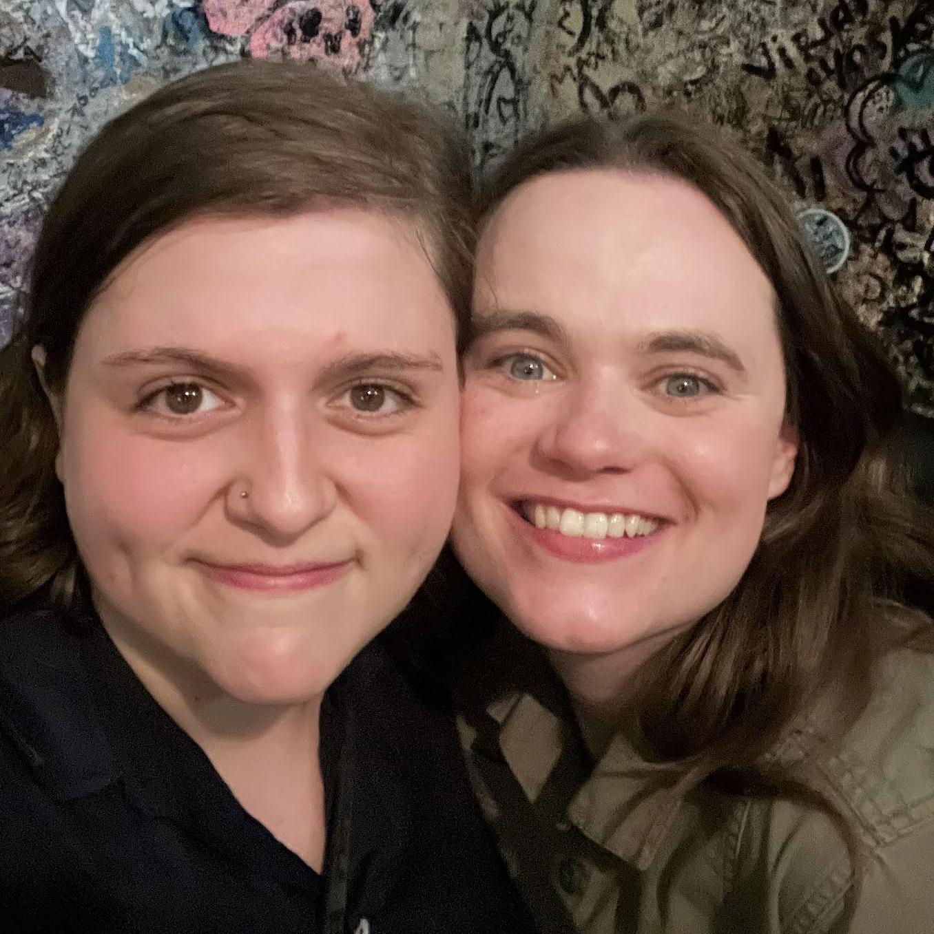 At a cool dive bar in Puerto Rico