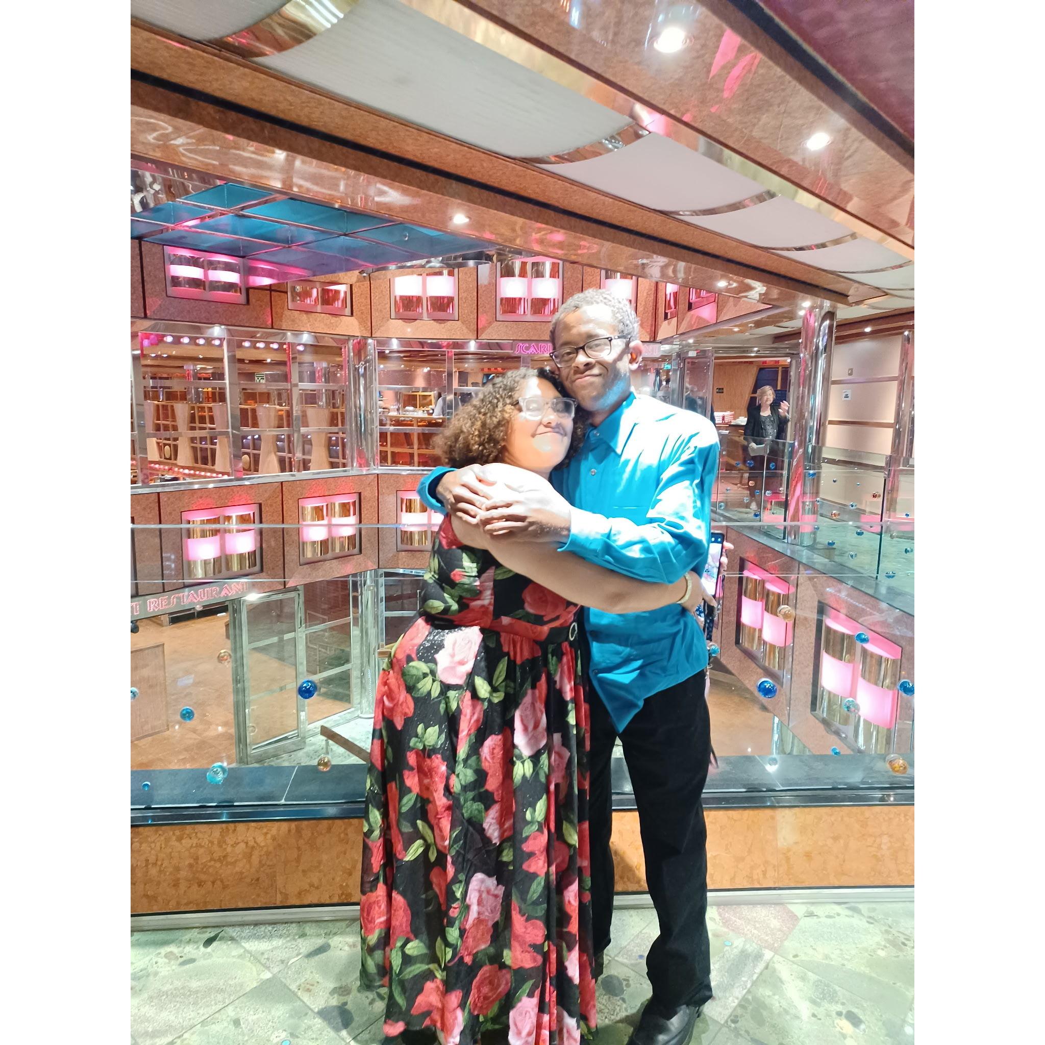 Our first cruise together.