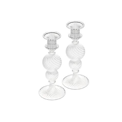 Large Tourbillon Candlesticks