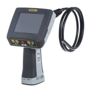 Waterproof Recording Video Inspection System with 8 mm Dia Far-Focus Probe, 4GB MicroSD Card Included