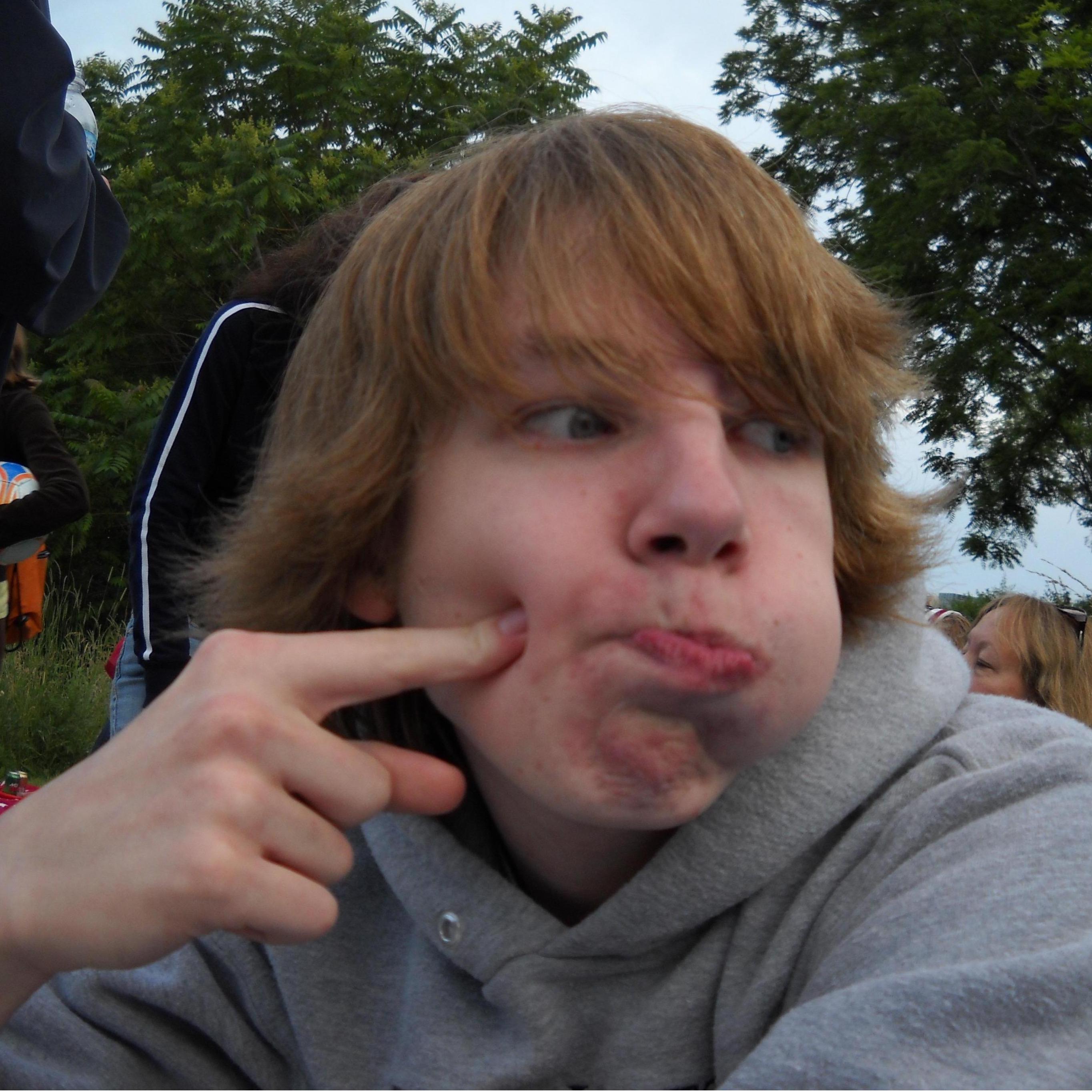 Another goofball moment!