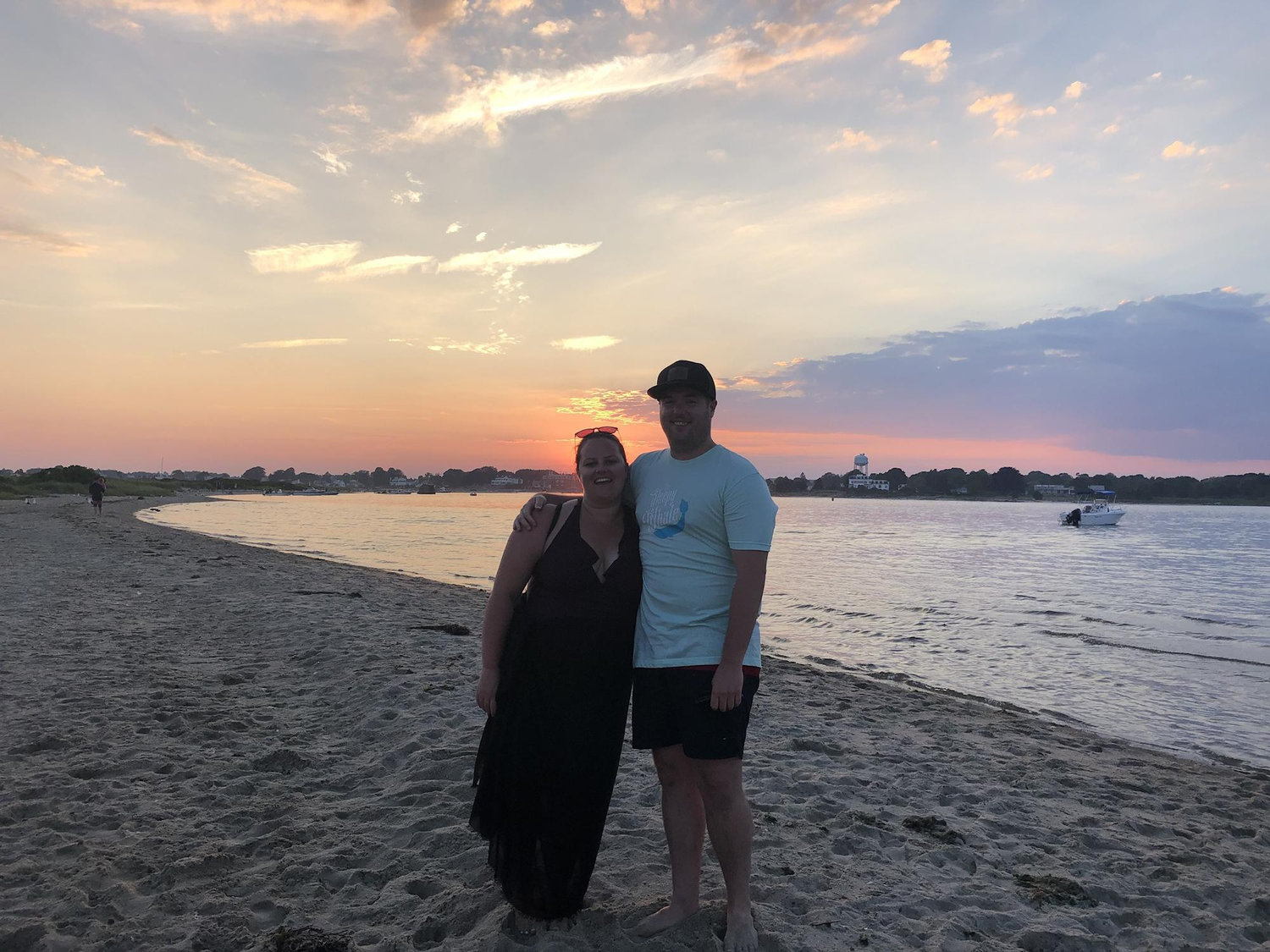 Nicole’s first trip to Sandy Point!!