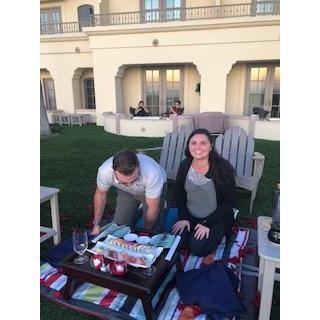 The proposal at the Ritz-Carlton Laguna Beach