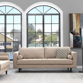 Arthur 3-Seat Tweed Sofa
