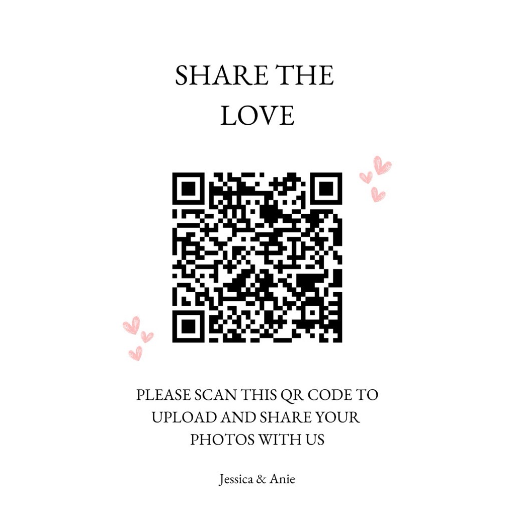 Please upload photos from the wedding events here!