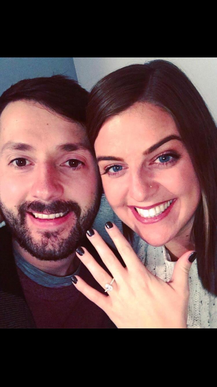The night we got engaged