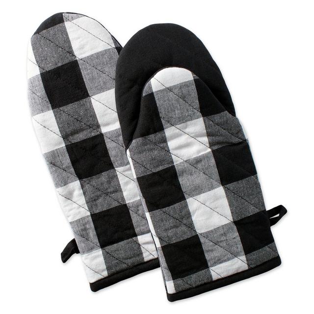 Wolsingham Checkered 2-Piece Oven Mitt (Set of 2)