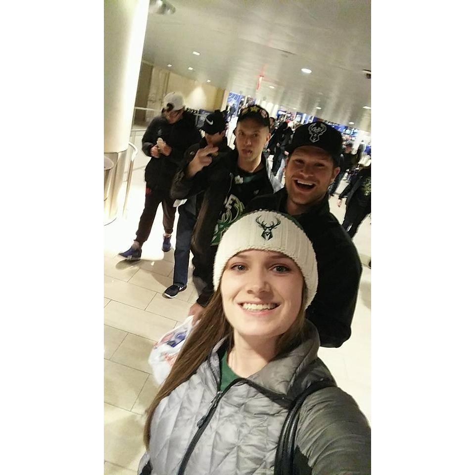 Bucks game at Madison Square Garden