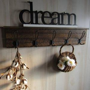 Reclaimed Wood Coat Rack
