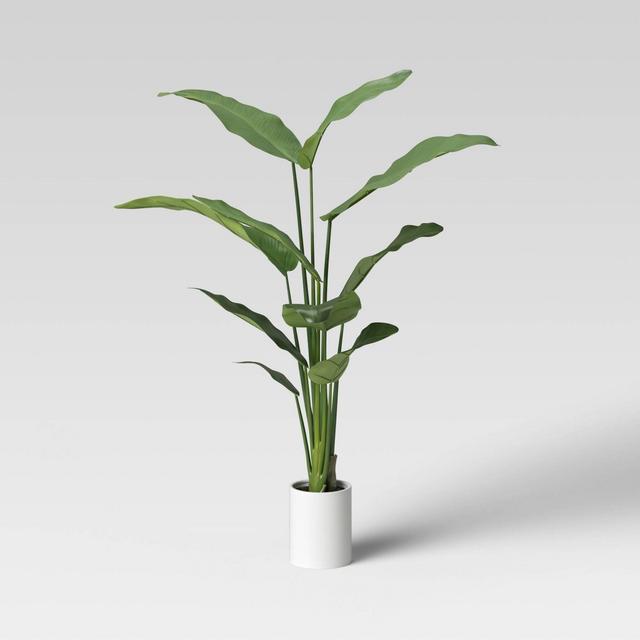 72" Artificial Travelers Banana Leaf Tree in Pot - Project 62™