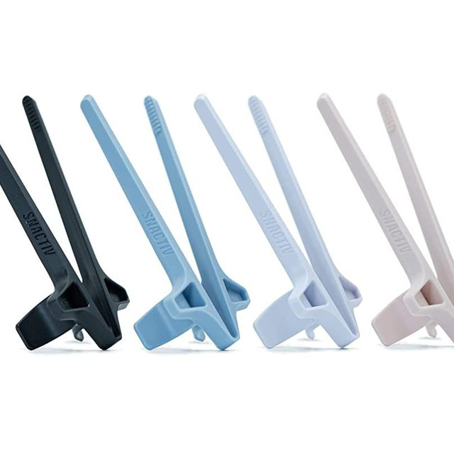 NEW - SNACTIV LITE - 4PC Bundle - All New Colors! - The Official Snacking Tool of The Future, As Seen On Shark Tank! Finger Chopsticks | Snack Chopsticks | Chopsticks For Gamers