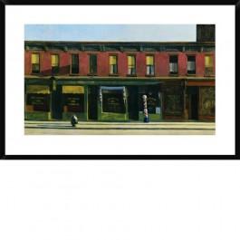 Edward Hopper, Early Sunday Morning, large (21.4 x 34 in.) print, framed