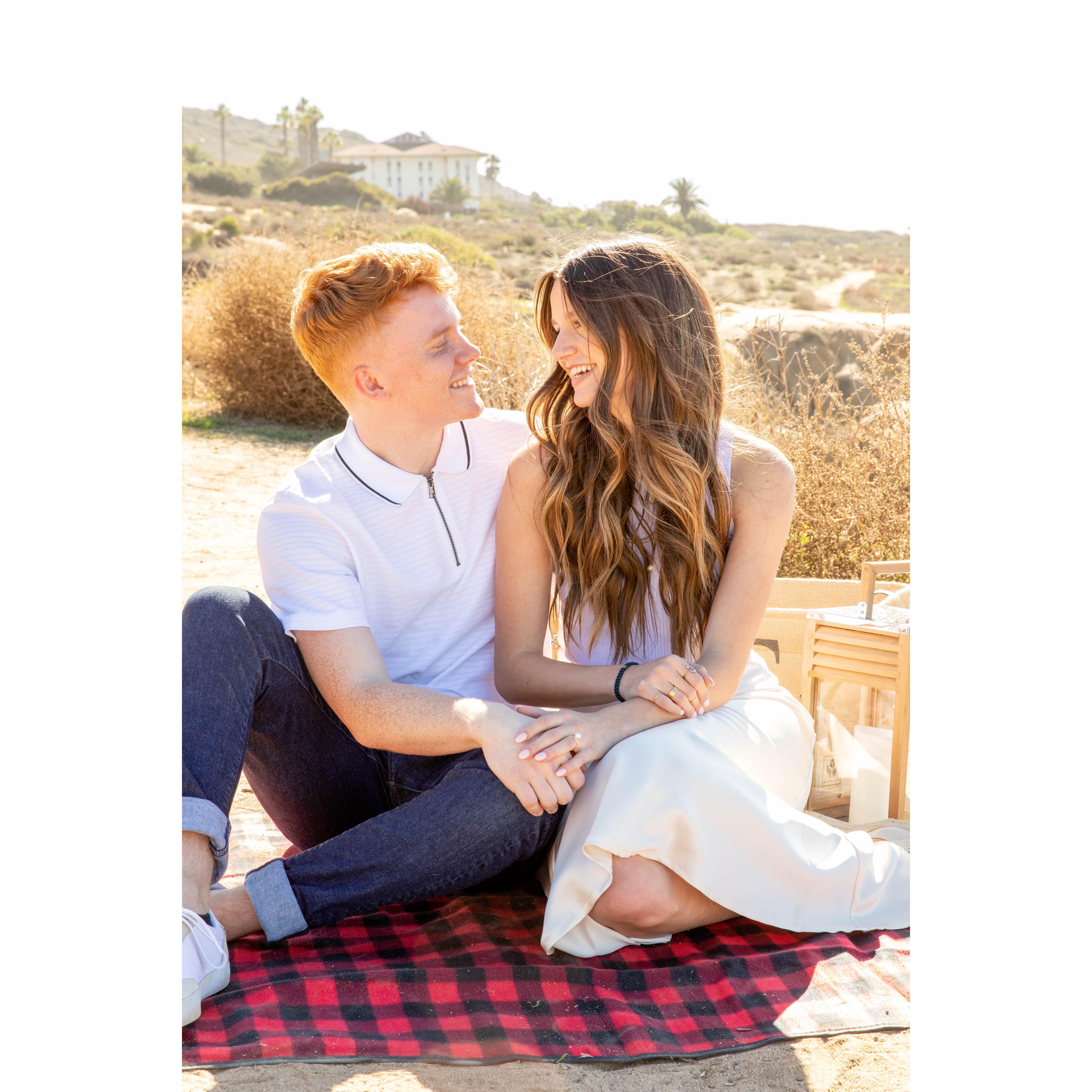 Taken right after the proposal