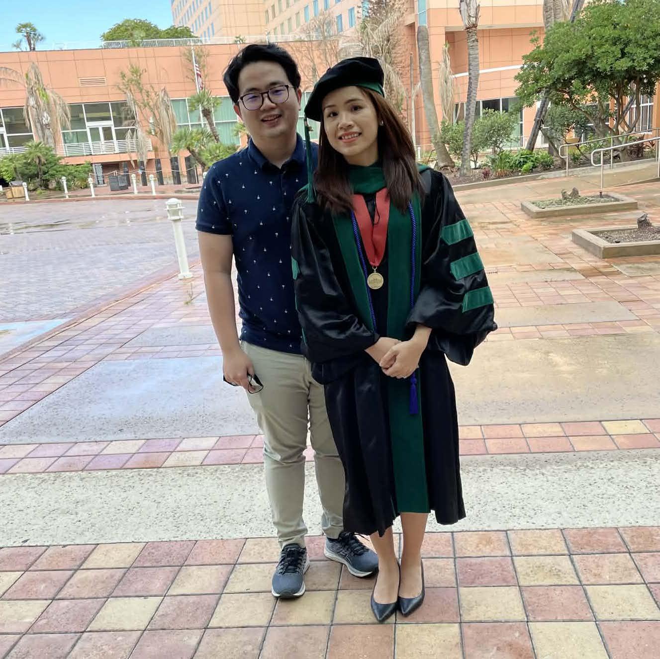 Nga became a doctor also in 2021!