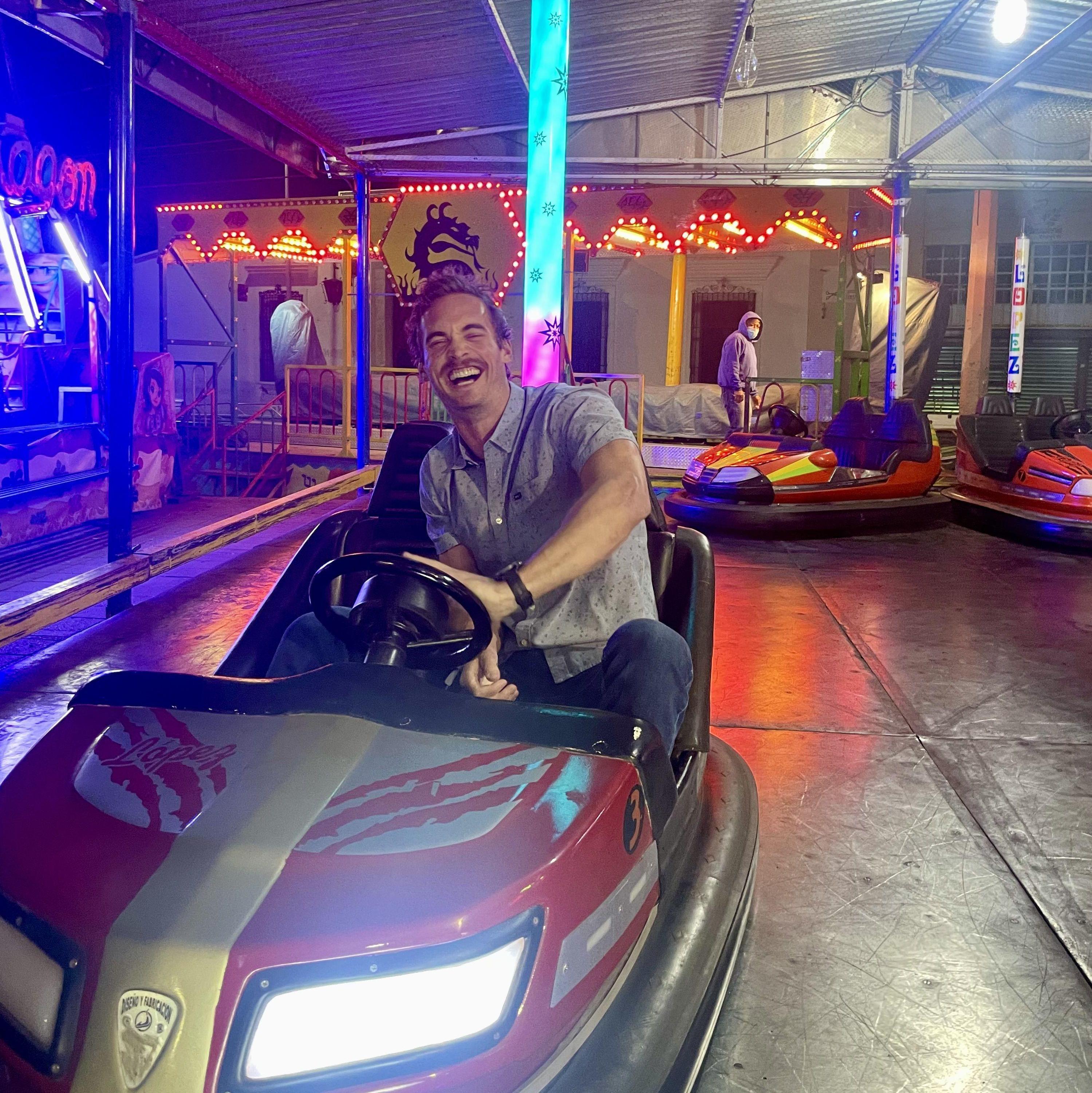 When you stumble upon go karts in Oaxaca...
