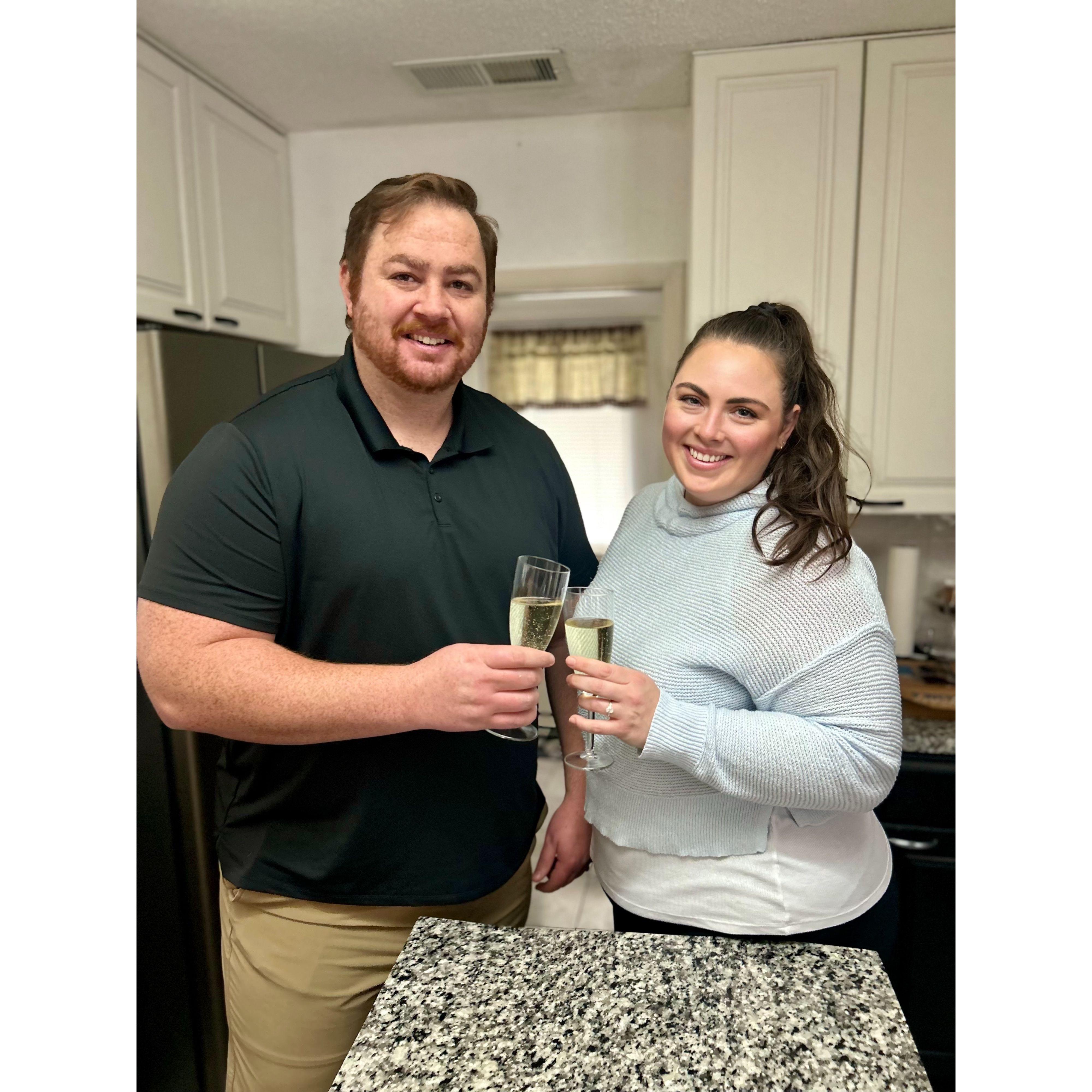 Celebrating being engaged!! (December 26, 2024)