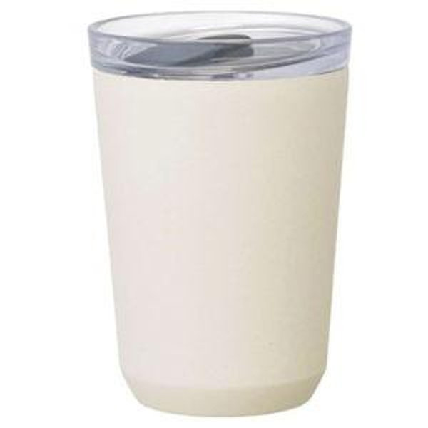 KINTO 20441 To-Go Tumbler, 12.2 fl oz (360 ml), Plug, White