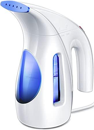 Hilife Steamer for Clothes, Portable Handheld Design, 240ml Big Capacity, 700W, Strong Penetrating Steam, Removes Wrinkle, for Home, Office and Travel