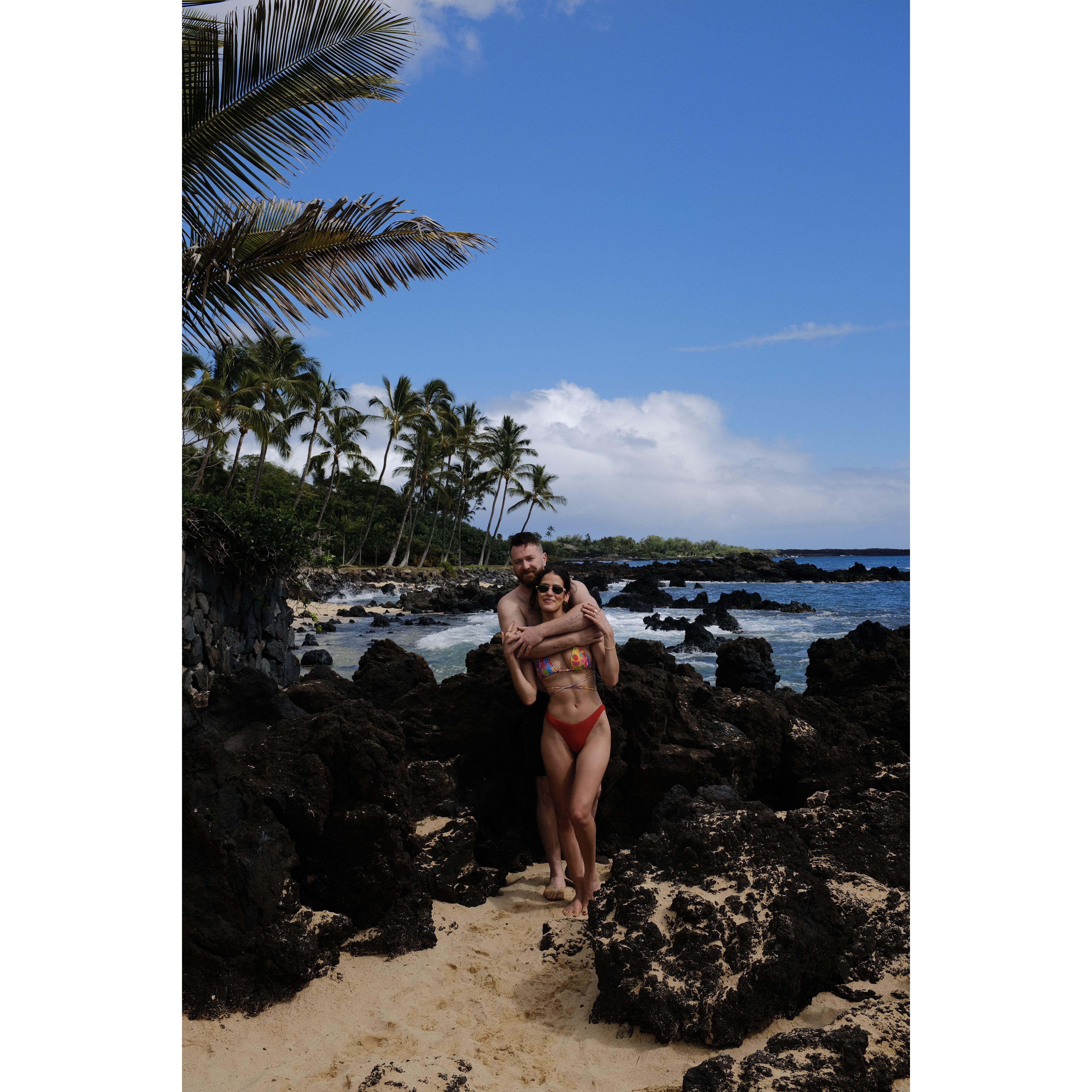 In Maui, the day after our engagement