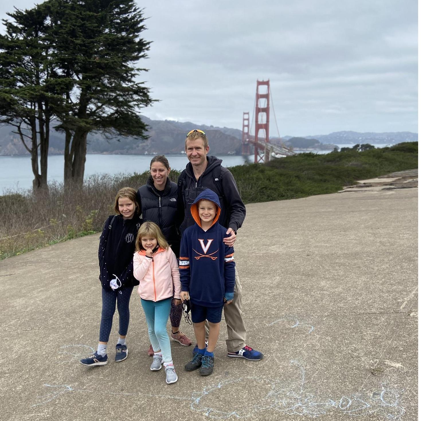 Checking out the Presidio in San Francisco