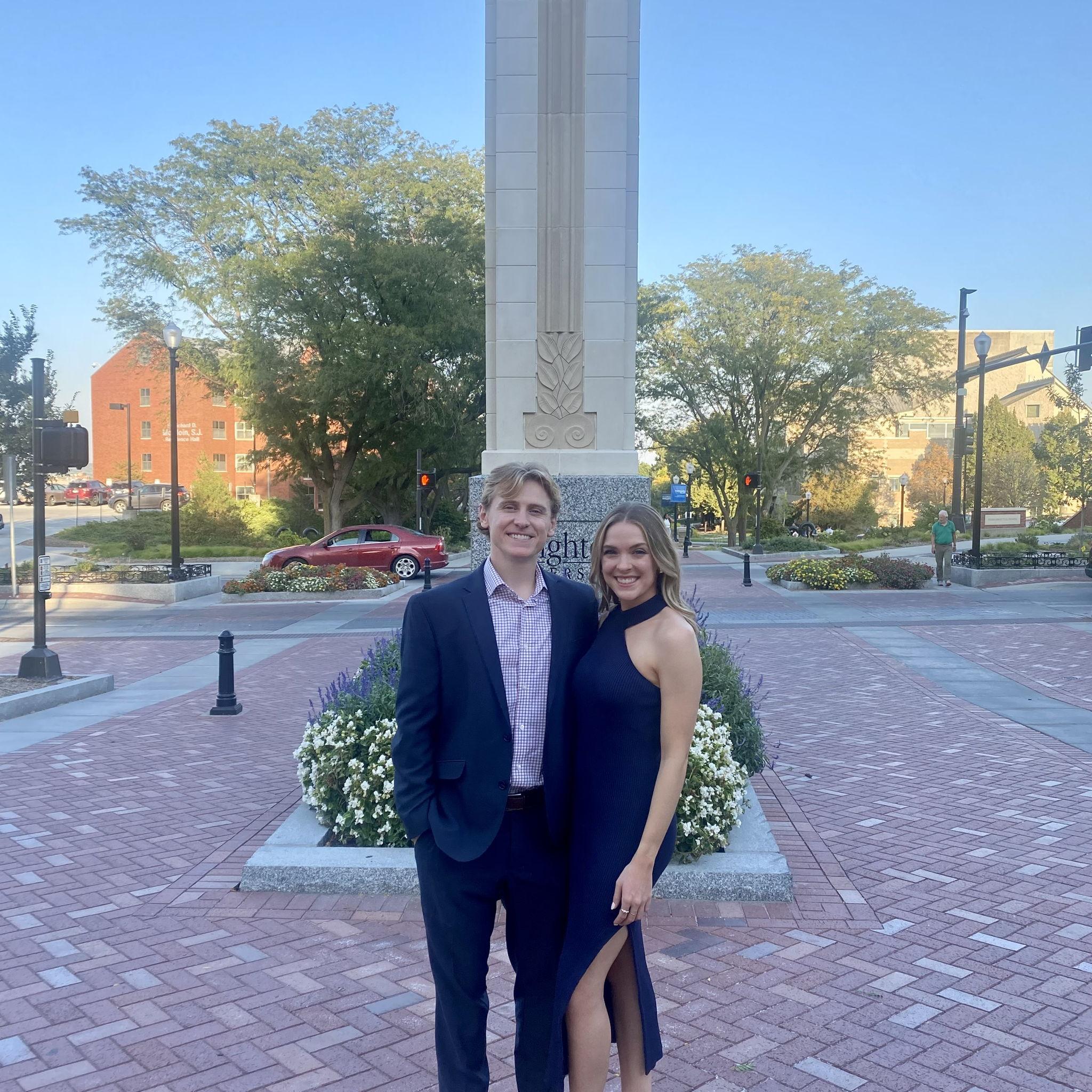 Visiting our alma mater for a Bluejay Wedding in September 2023!