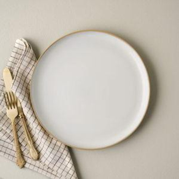 Stone White Lakelynn Dinner Plate