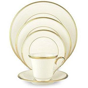 Lenox Federal Gold Bone China 5 Piece Place Setting