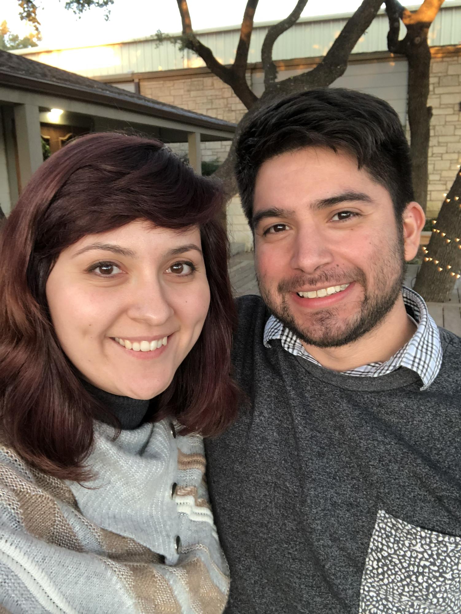 The first weekend we met in person