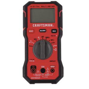 CRAFTSMAN Digital Display Multimeter 10 Amp 600 -Volt