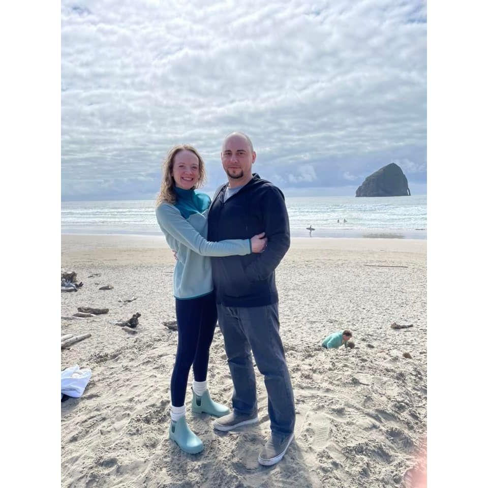Our first night away from the dogs!
