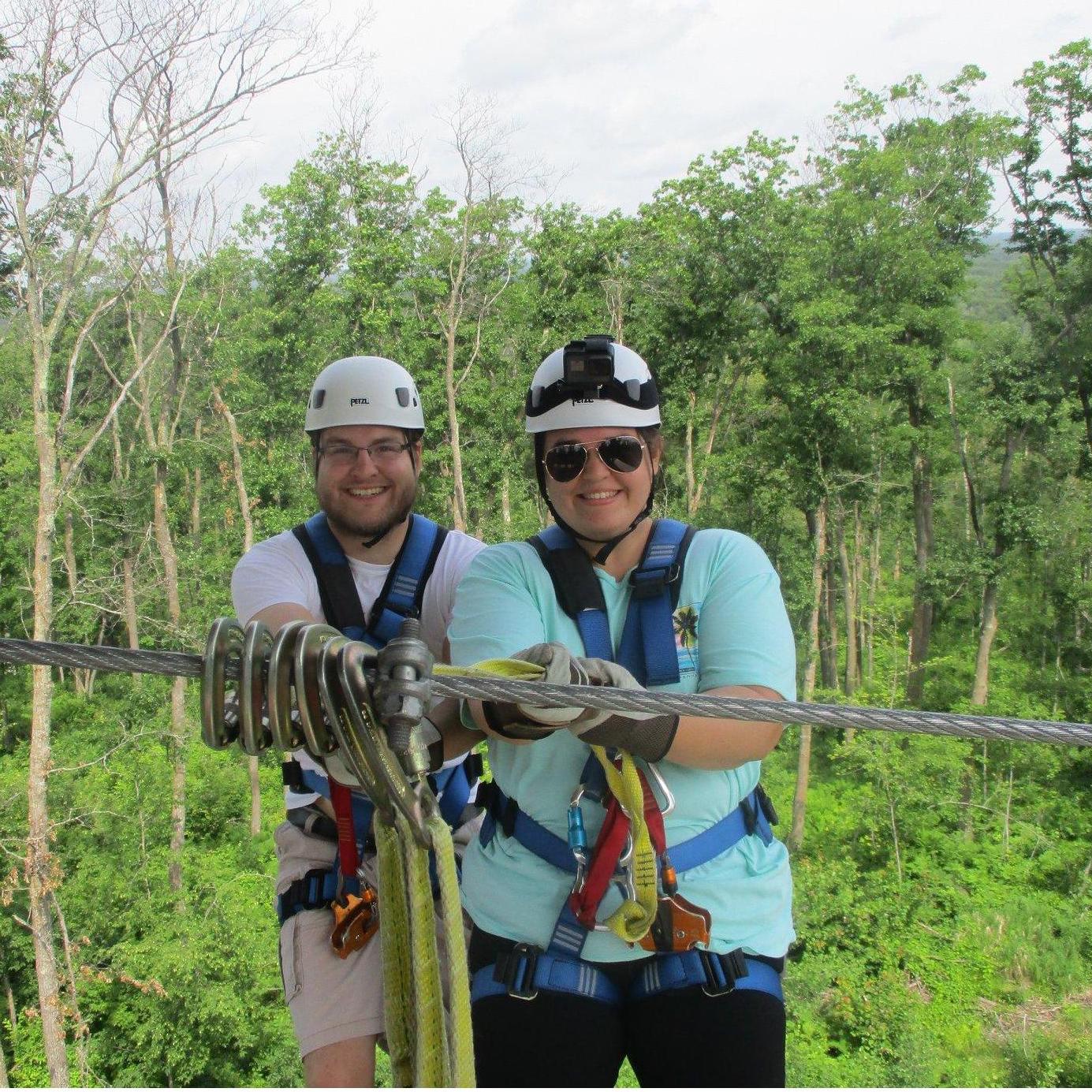 Ziplining in Brainerd 2018