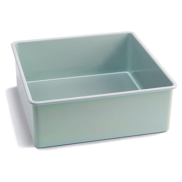 Jamie Oliver Carbon Steel 8-Inch Square Cake Pan in Blue