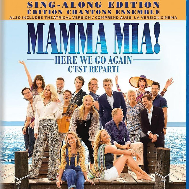 Mamma Mia : Here We Go Again (Blu-ray + DVD) (Blu-ray)