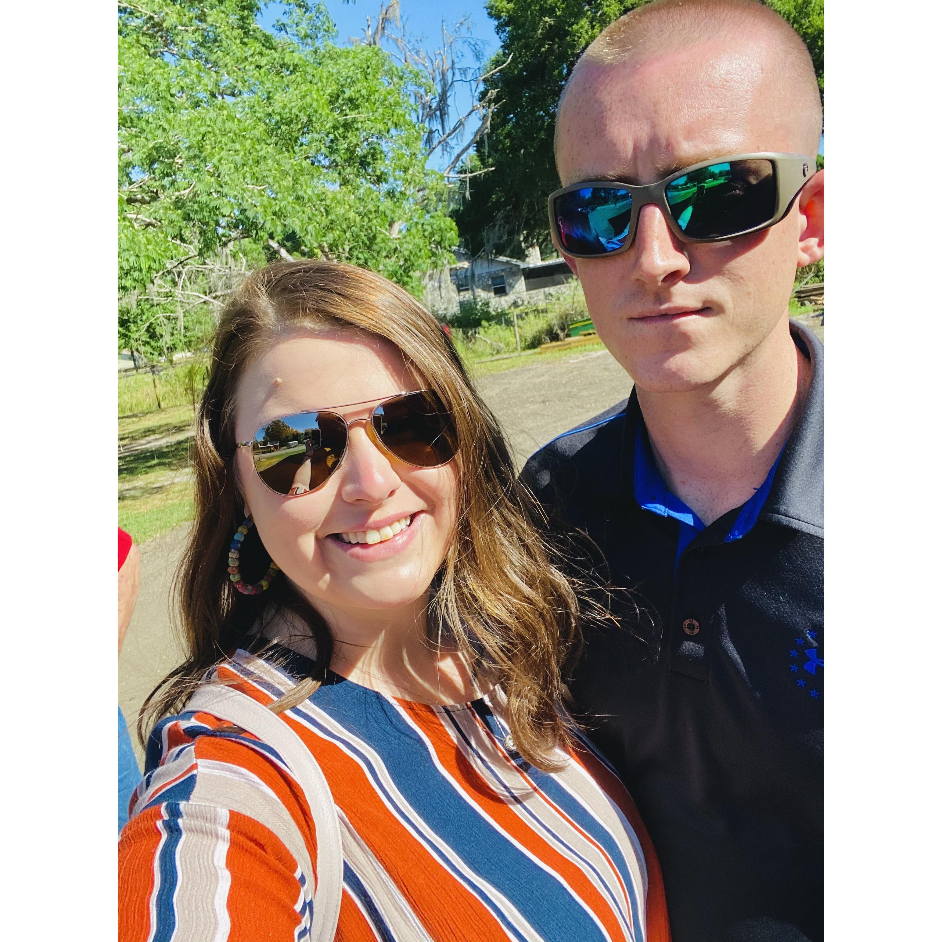 First “selfie” engaged!