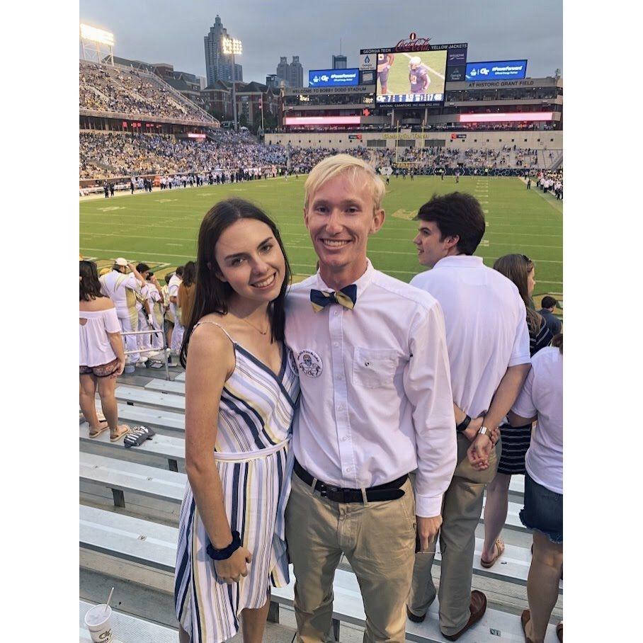 Our first picture together in October of 2019!