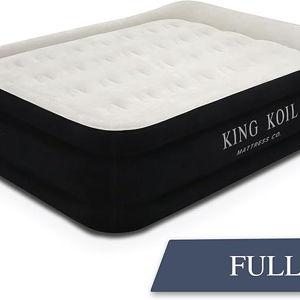 King Koil Luxury Full Size Plush Pillow Top Air Mattress