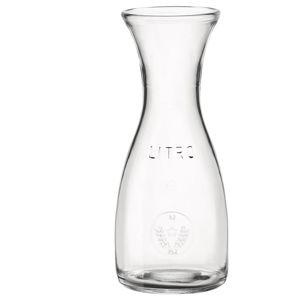 Bormioli Rocco Misura PZ Carafe, 17 oz Elegant Glass Carafe - BPA-Free with Classic Shape, Comfortable Handle for Easy Pouring - Durable Glass for Wine, Water, Coffee, Dishwasher Safe