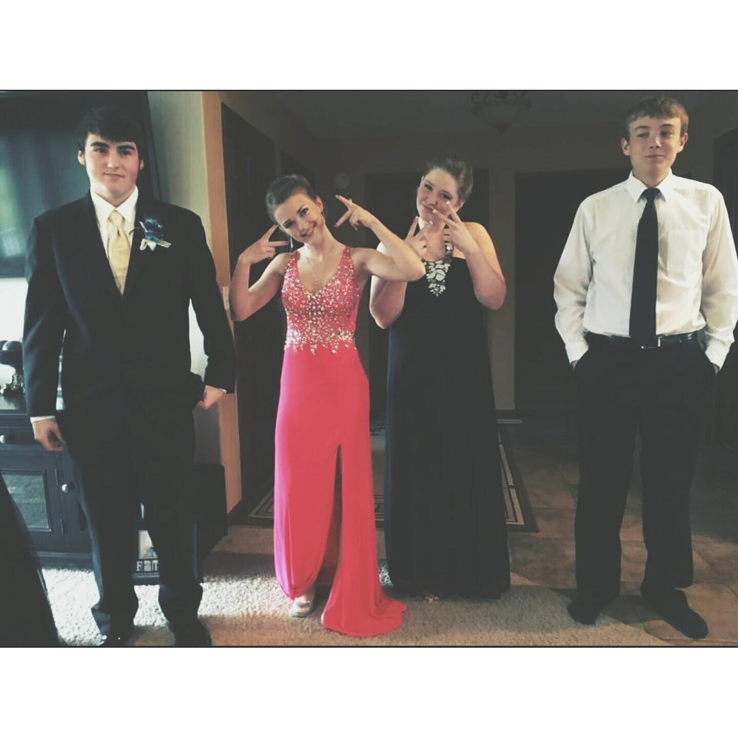 Tanner and I's first prom together, sophomore year!