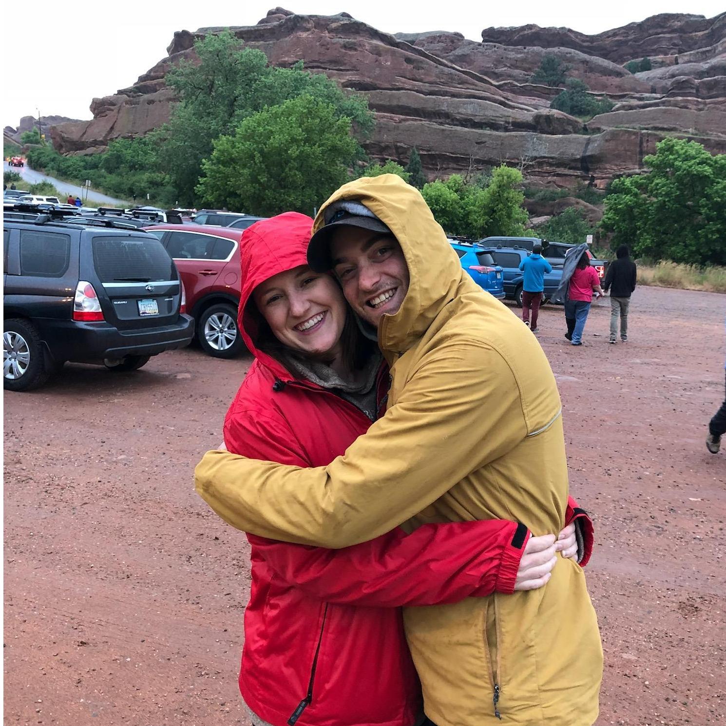 Red Rocks concert