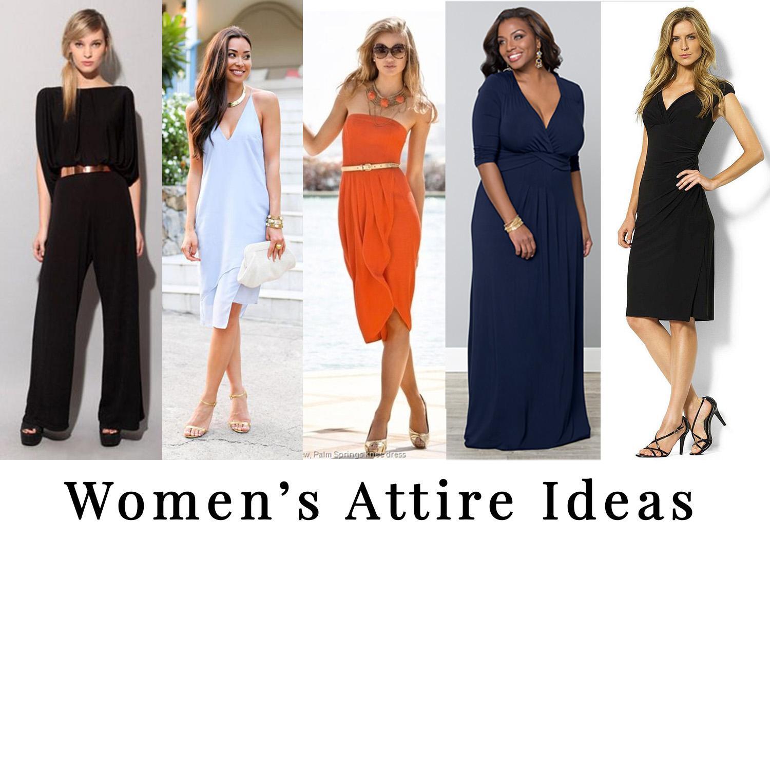 Attire ideas for women at the ceremony