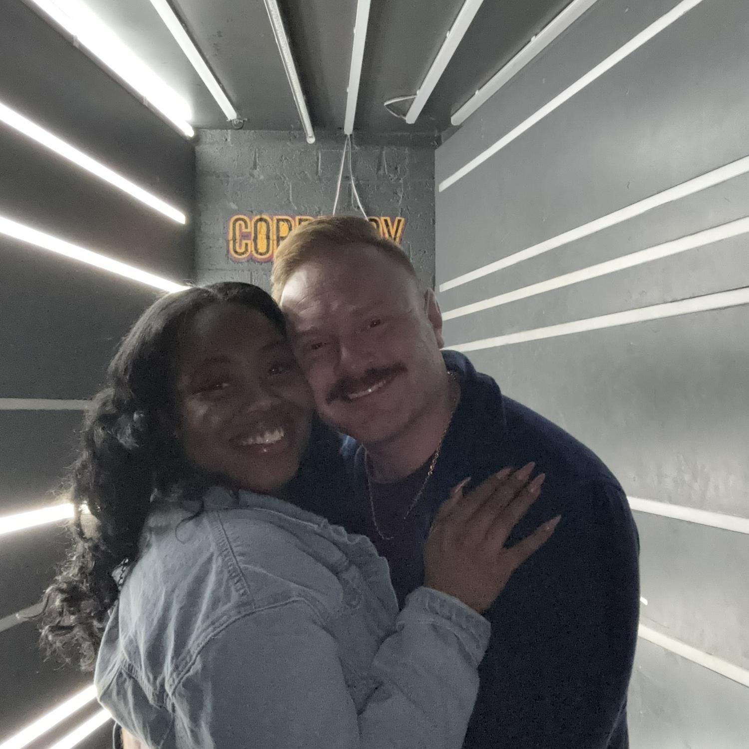 This was the first photo we ever took together!